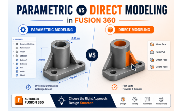 Parametric vs Direct Modeling in Fusion 360: Which One Should You Use?